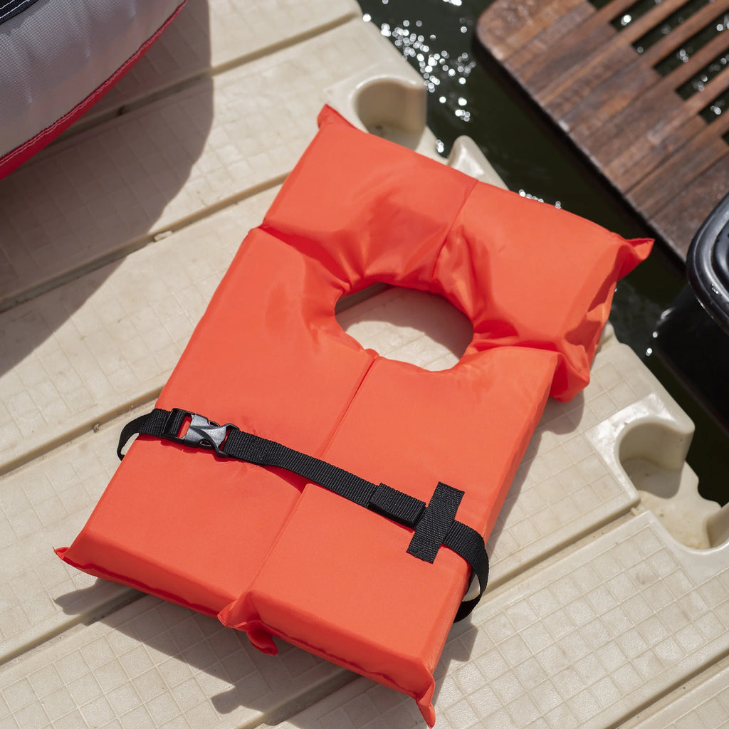 U.S. Coast Guard Approved Type II Adult Life Jacket, 4-Pack T907563