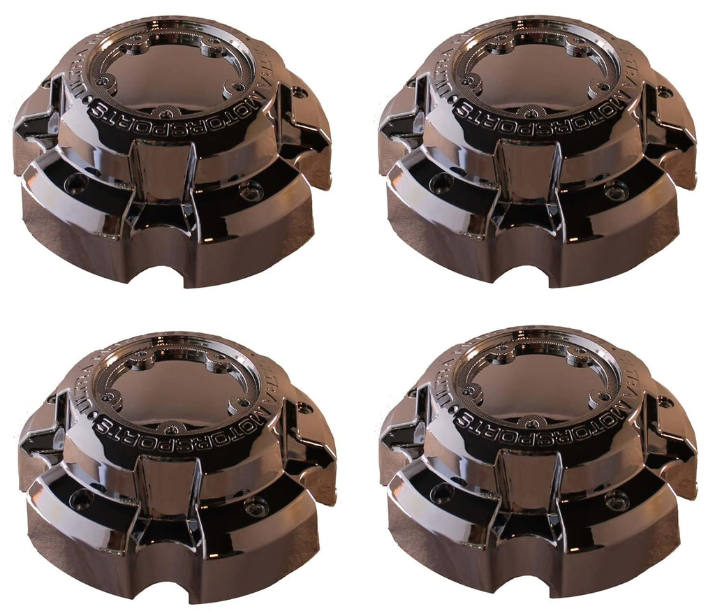 Chrome Custom Wheel Center Cap Set of 4 U405