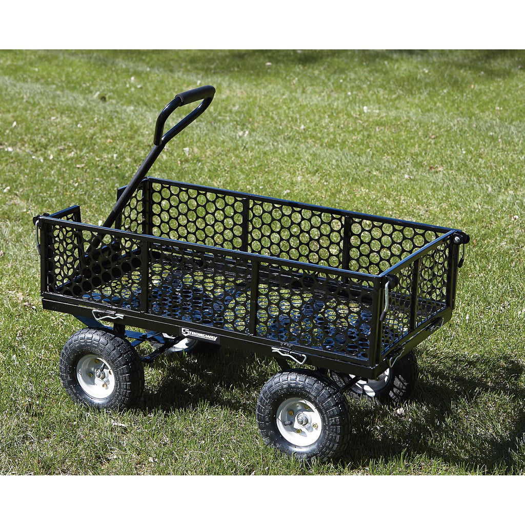 Steel Garden Wagon, 800-Lb. Capacity, 40inch L x 20inch W M788838
