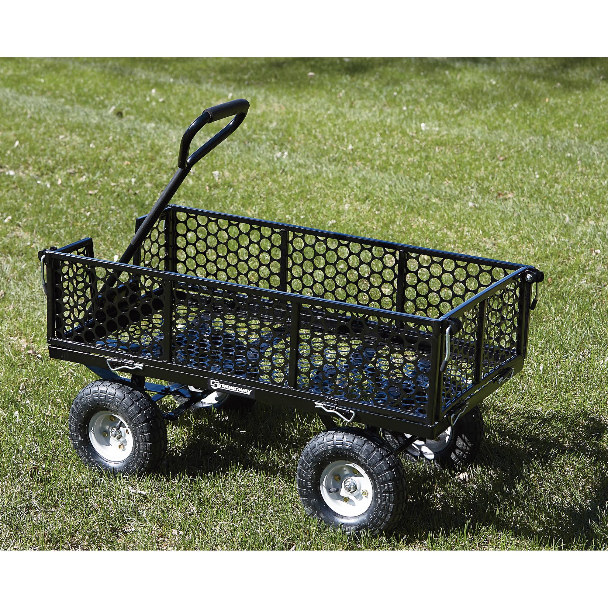 Steel Garden Wagon, 800-Lb. Capacity, 40inch L x 20inch W M788838