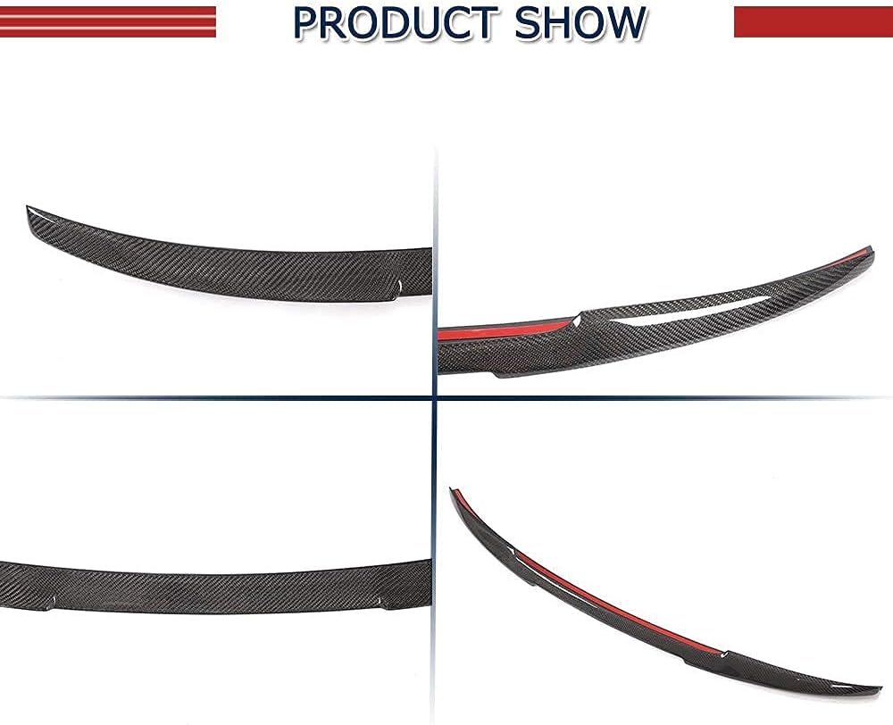 Carbon Fiber Trunk Spoiler for Audi A3 8V Sedan 2014-2020 P209993