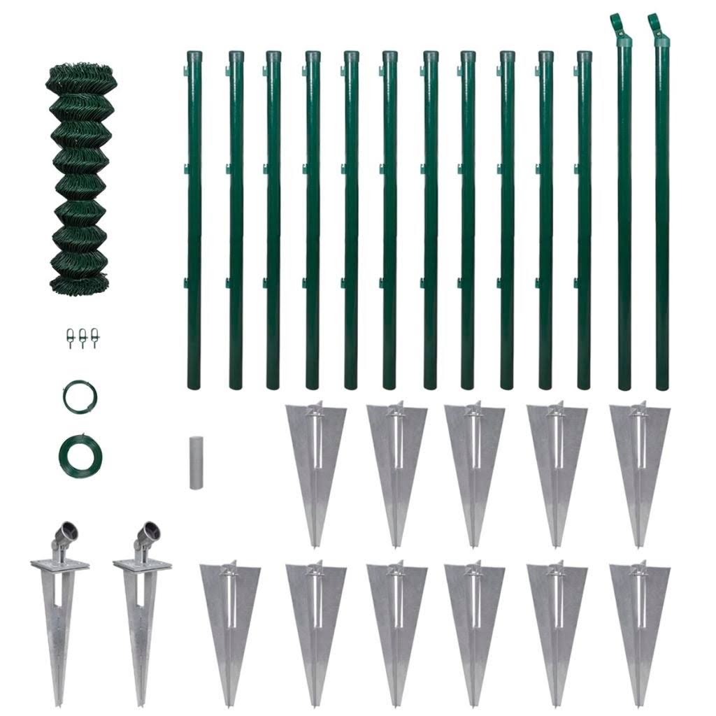 Steel Chain Link Fence with Posts Spike I44201