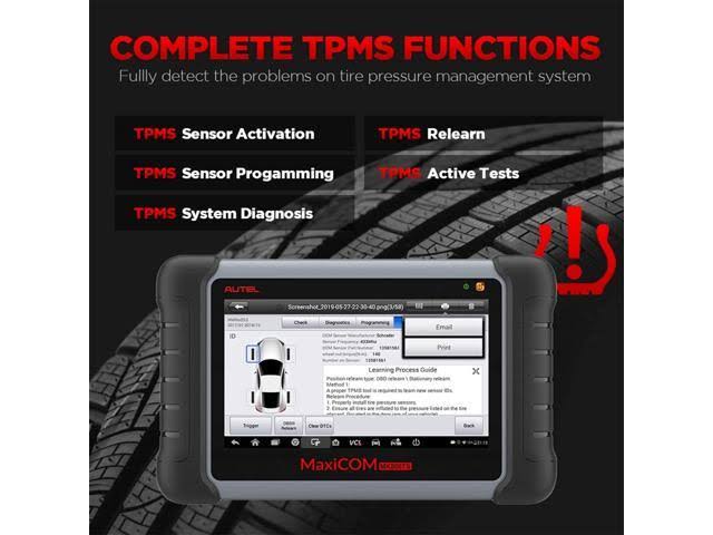 OBD2 Car Diagnostic Scanner with TPMS Functions V32101