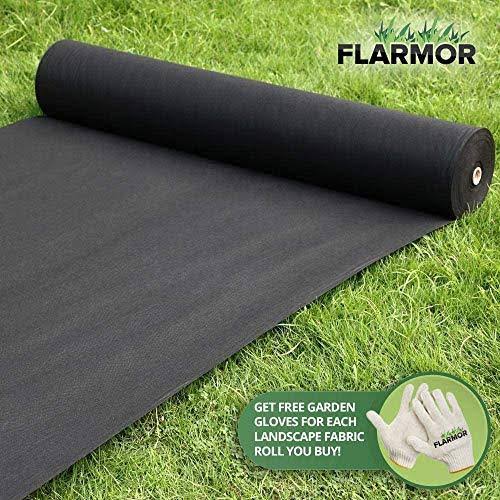 Heavy Duty Garden Landscape Fabric Ground Cover 6x300 ft 1.8 oz T44339