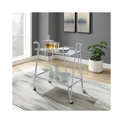 Silver Bar Cart H61461