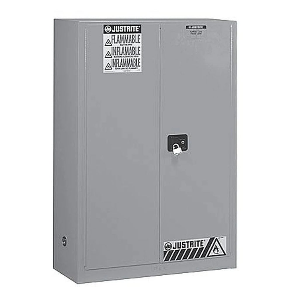 45 Gallon Gray Flammable Safety Cabinet A838