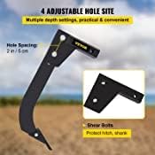 18" Shank Length Box Scraper Shank with 2 Locating Pins and 2 Plough Tips X2441