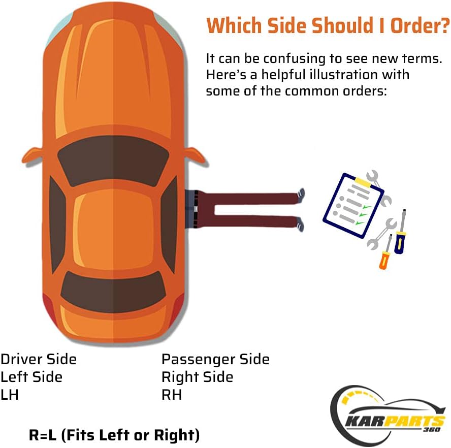 Passenger Side Parking Signal Light Assembly for 2005 2006 2007 Toyota Sequoia Double Cab S3709