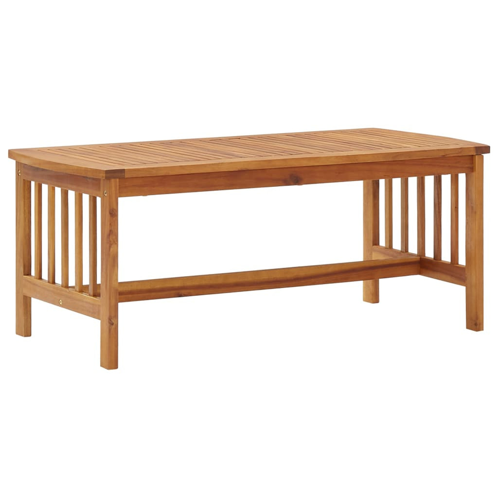 Set of 4 Acacia Wood Outdoor Furniture Set K382703
