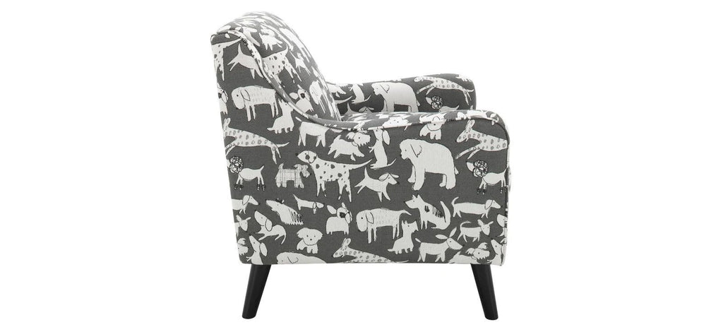 Gray Accent Chair T799