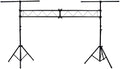 Mobile DJ Light Stand 10 Foot Portable Truss Lighting System with T-Bar G280