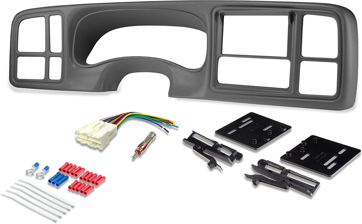 Double DIN Dash Kit Graphite V29080