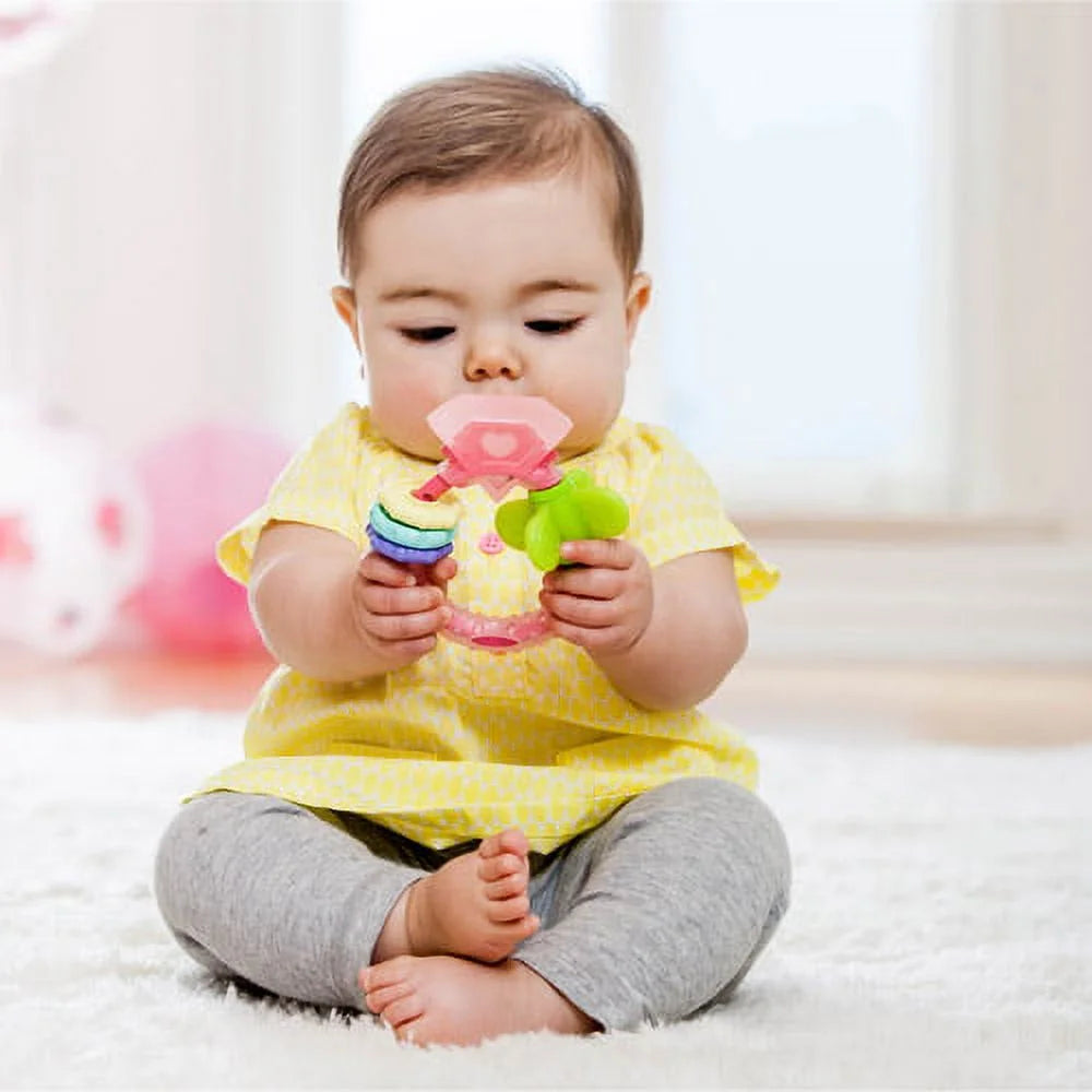 Sparkle Chew and Play Ring Teether H11138