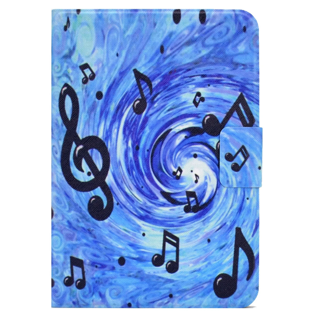 Colorful Painting Multi-Angle Viewing Folio Wallet Smart Cover for iPad 10th Generation 10.9 Inch Case Q314441