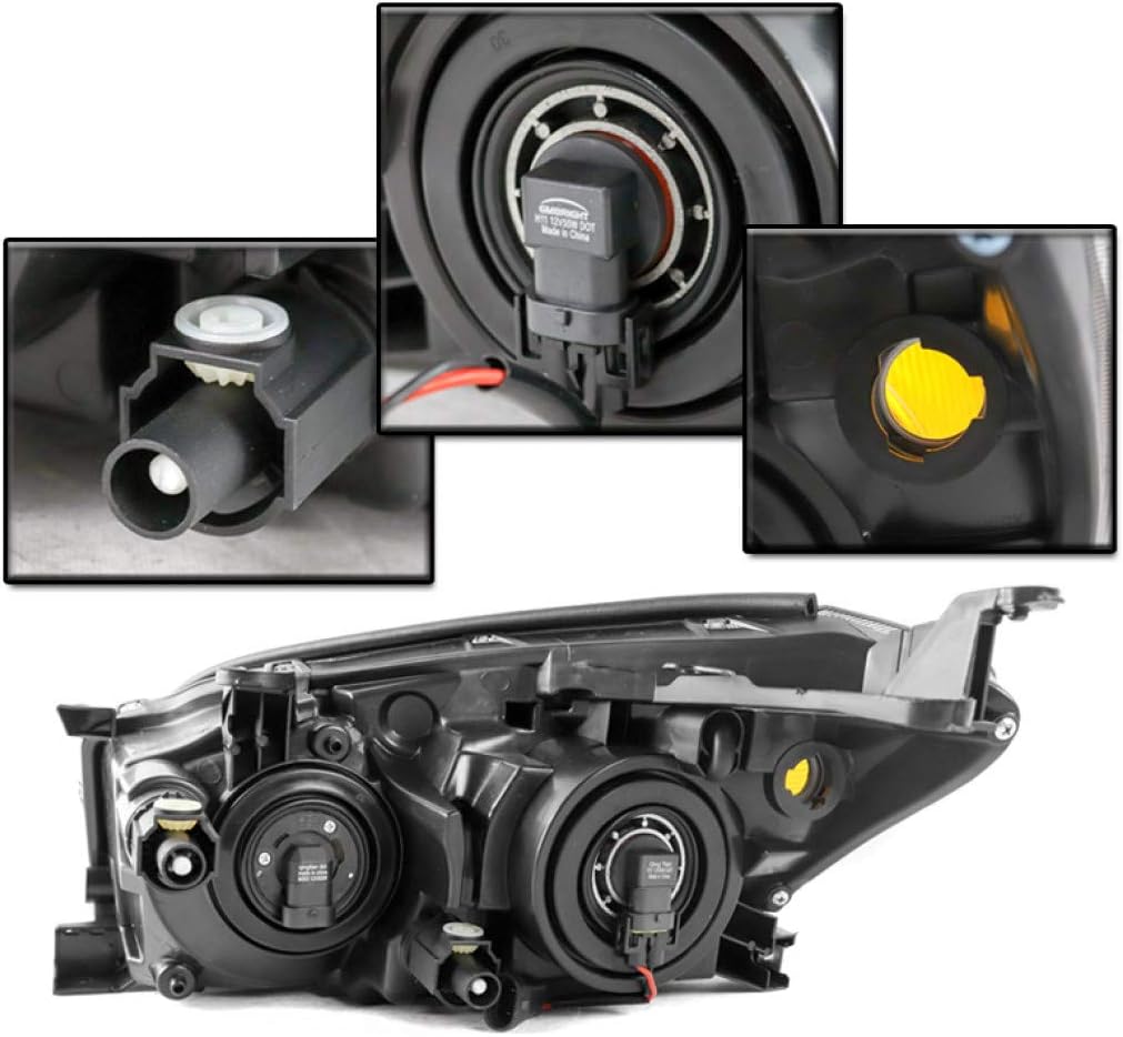 For 2009-2012 Toyota RAV4 Headlight Driver and Passenger Side Lens/Housing Only P1747
