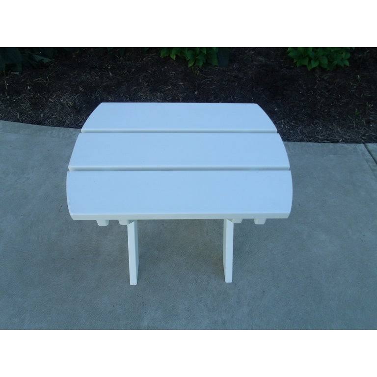 Walnut Poly Lumber Folding End Table X2860