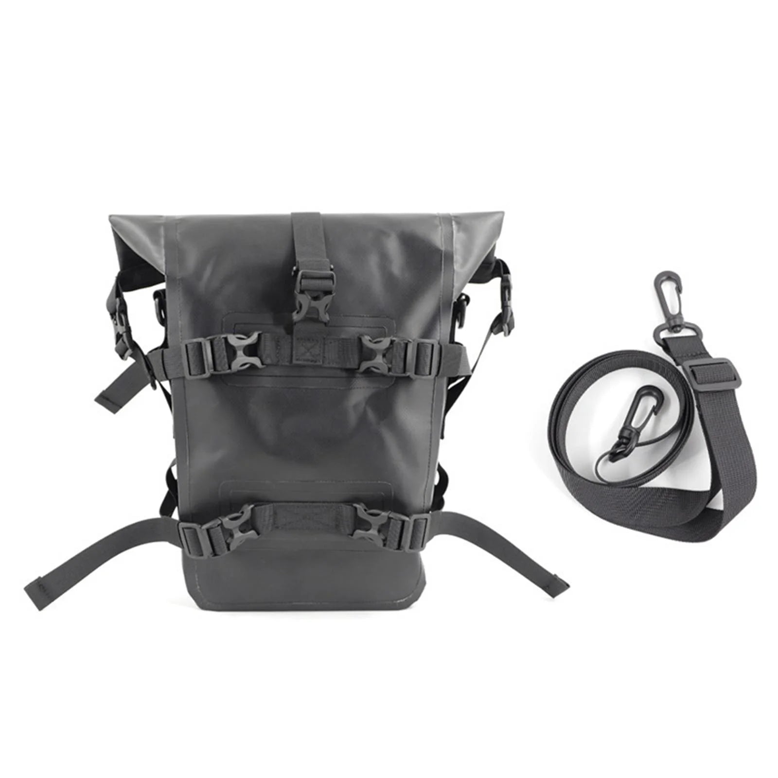 Universal Motorcycle Saddle Bag with Shoulder Strap F344