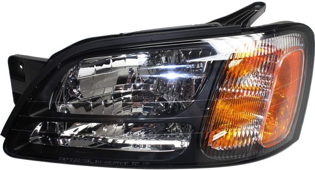 Driver Side Halogen Headlight for Subaru Legacy/Outback 2000-2004 L3384