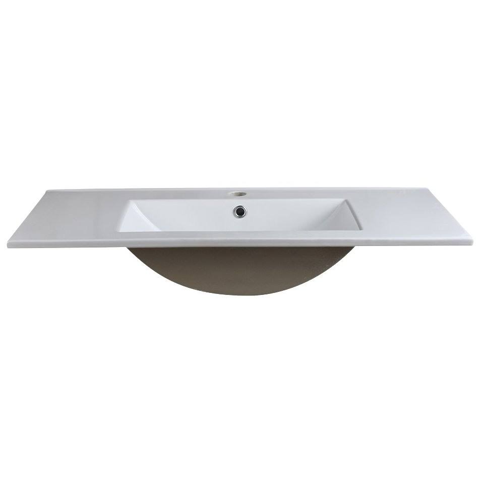White Integrated Sink Countertop T617885