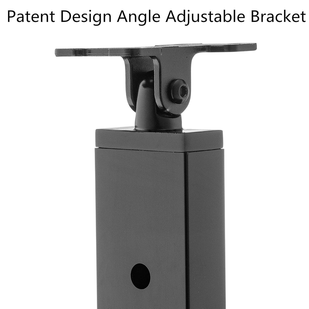 Black 42x1x2 Stainless Steel Square Cable Railing Post Z39279