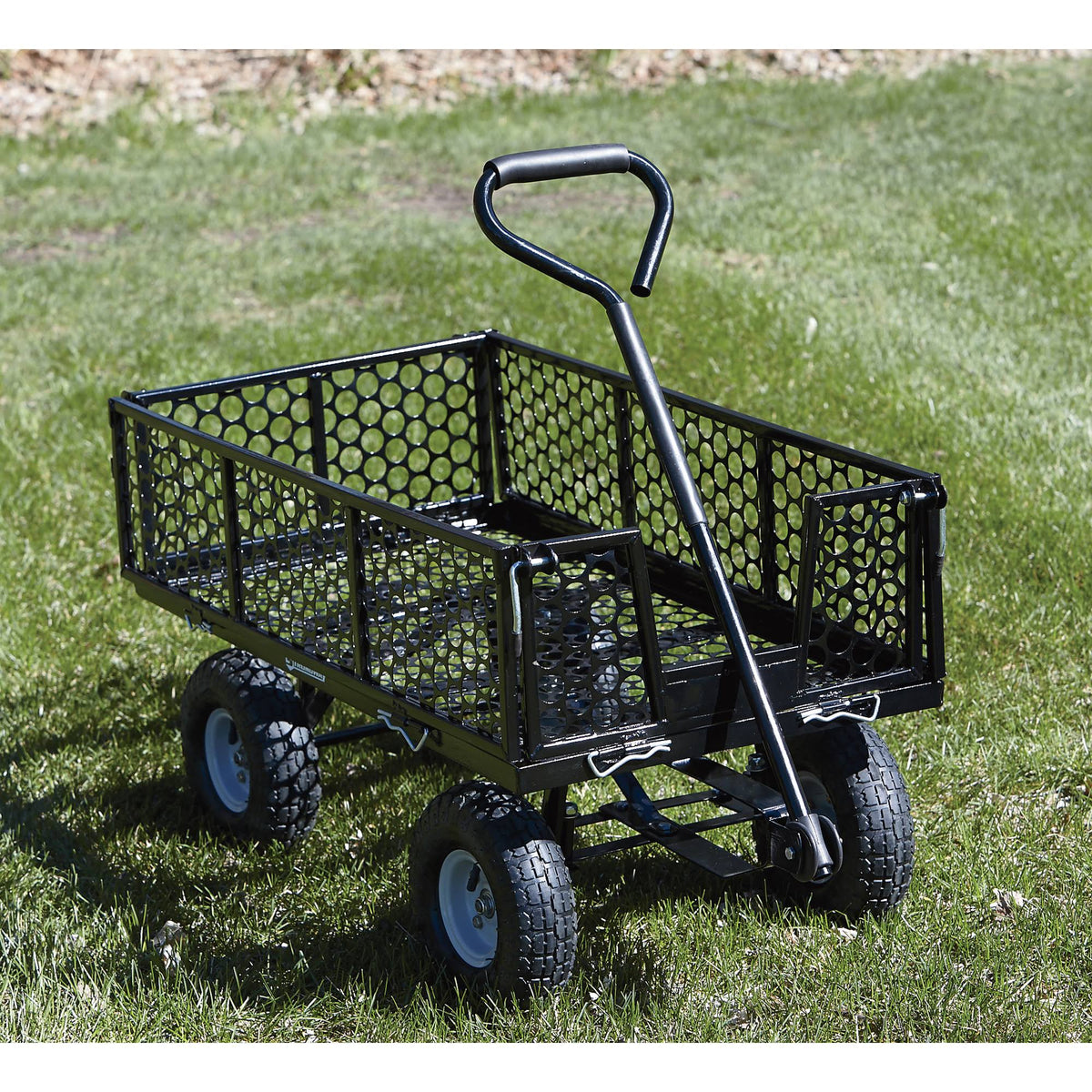 Steel Garden Wagon, 800-Lb. Capacity, 40inch L x 20inch W M788838