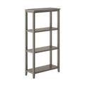 Washed Gray Solid 3-Tier Tall Vertical Bookcase U962847
