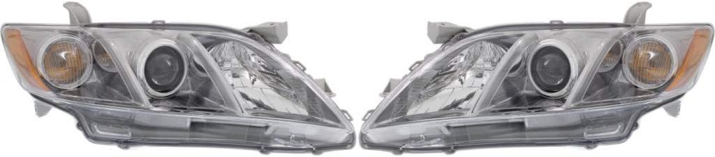 Passenger Side Headlight Assembly for Toyota Camry 2007 2008 2009 SE Model J744