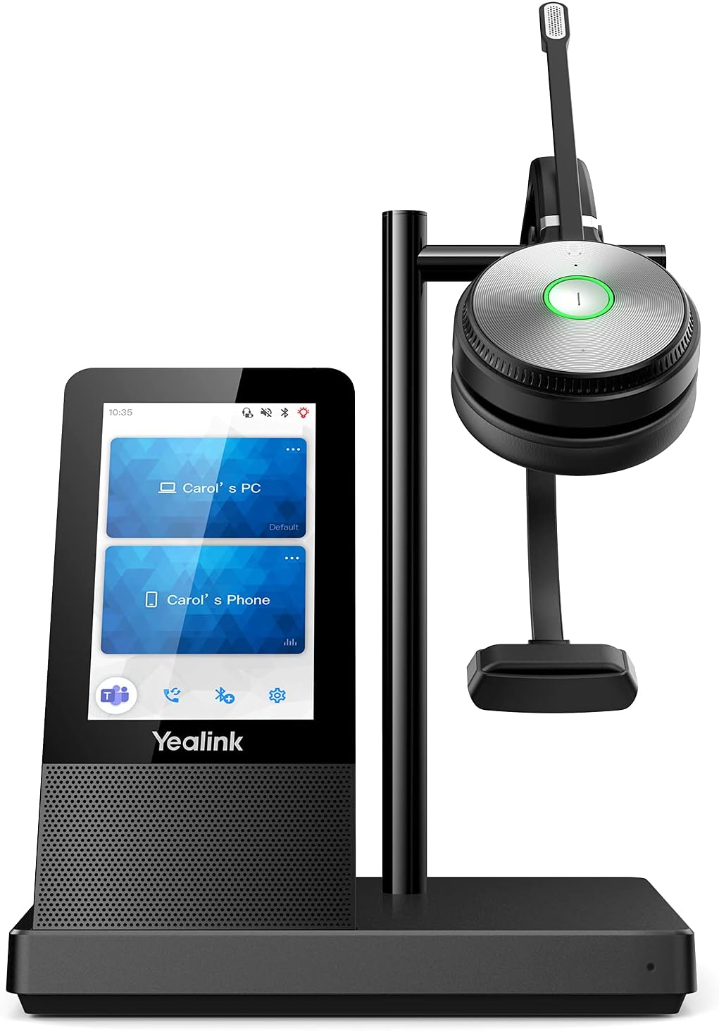 Wireless DECT Headset with Microphone for PC Computer Laptop VoIP Phone IP Phone W70955