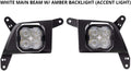 SS3 LED Fog Light Kit for Chevrolet Silverado 1500 2019-2021, White SAE/DOT Fog Sport N722055
