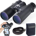 10x42 Roof Prism Binoculars with Phone Mount Strap Carrying Bag A5750