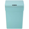 13 Gallon Plastic Automatic Touch Free Trash Can with Lid Y7625