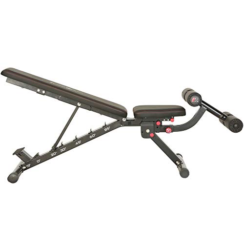 Adjustable Weight Bench for Incline Decline Strength Training W3918