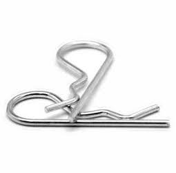 Hitch Pin Clip / Hairpin Cotter - Low Carbon Steel Zinc Plated Pk 500 U65336