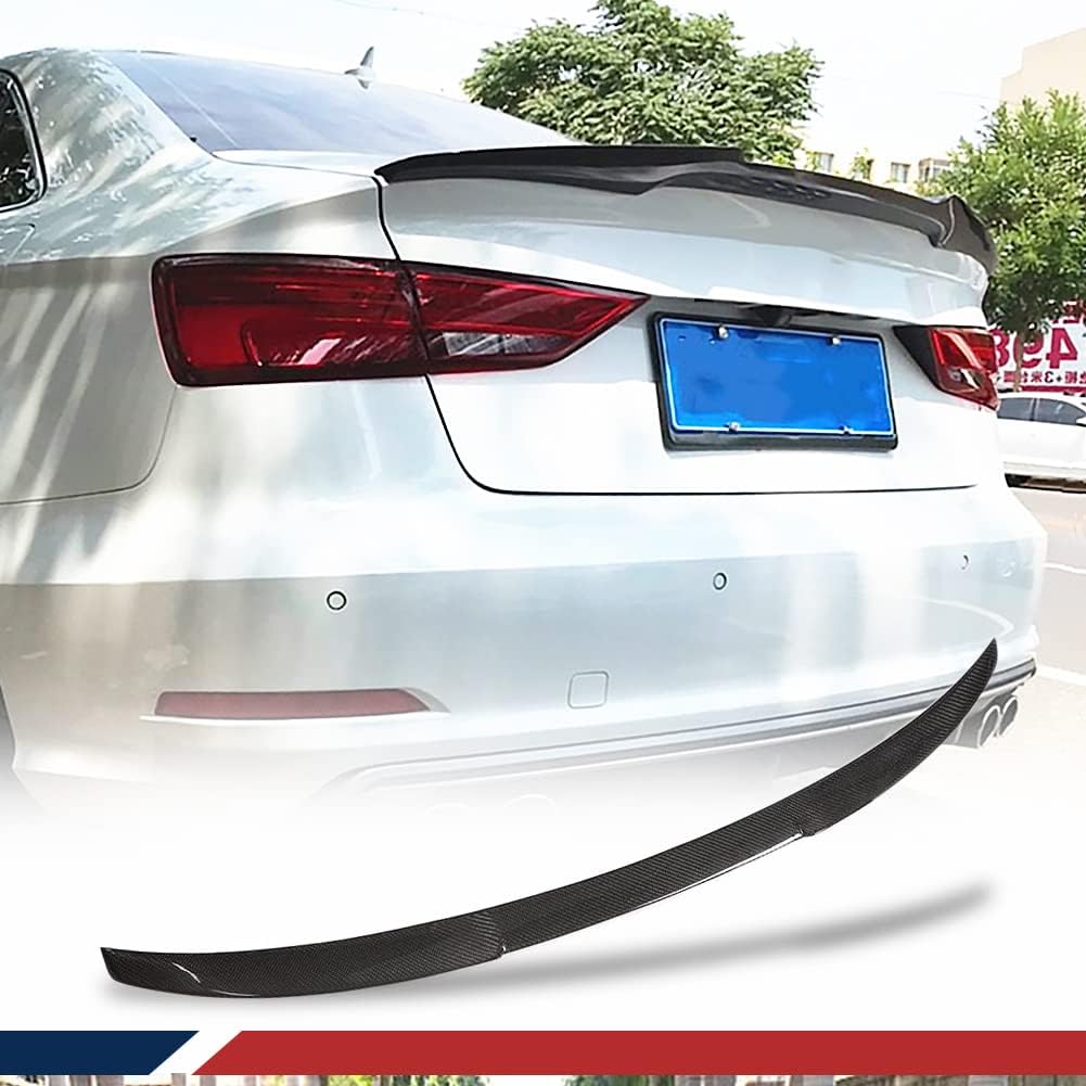 Carbon Fiber Trunk Spoiler for Audi A3 8V Sedan 2014-2020 P209993