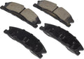 Blue Disc Brake Pad Set with Hardware, FRONT Pack of 2 X819