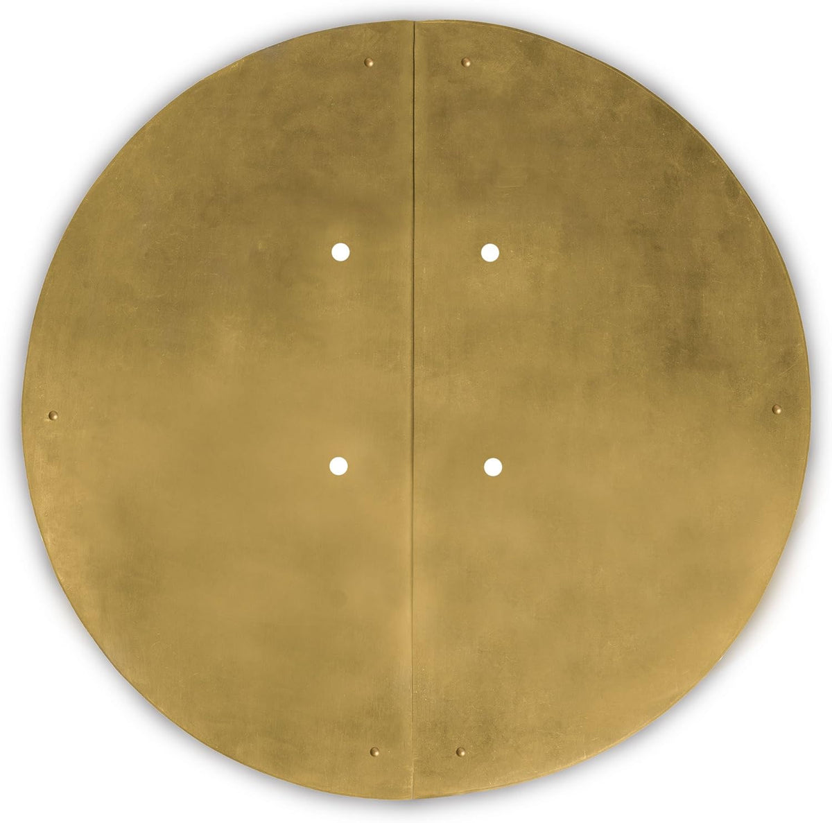 Fat Brass Cabinet Face Plate Backplate Hardware Set Pack of 2 C2238