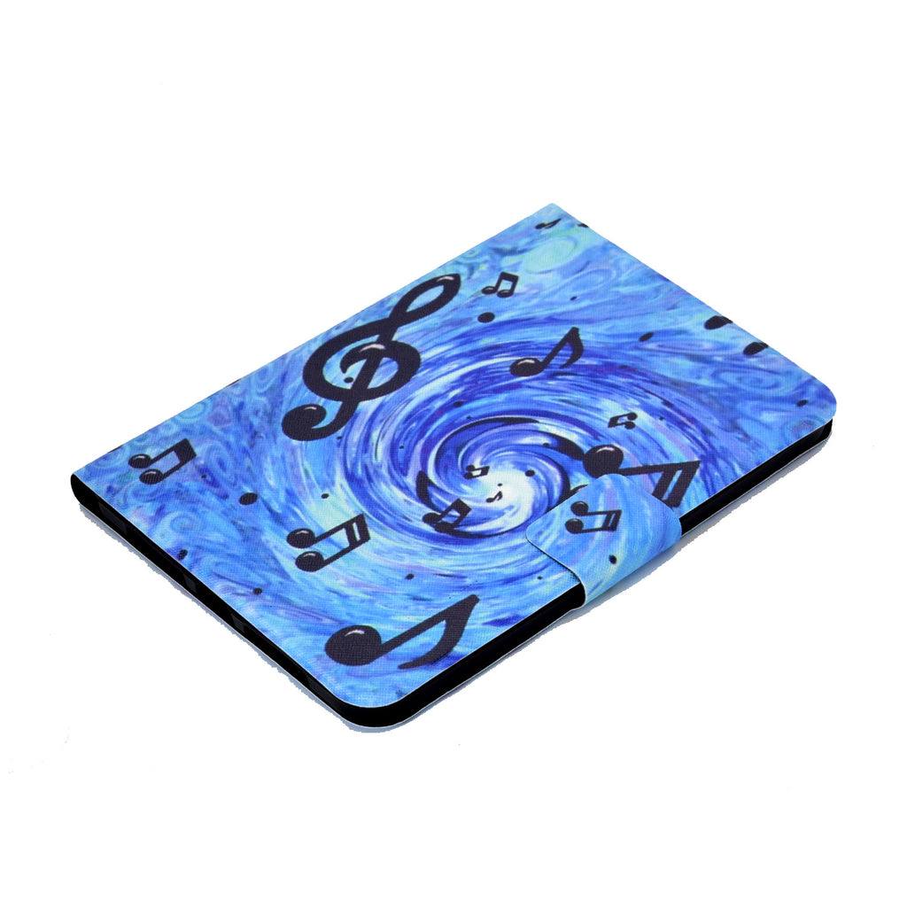 Colorful Painting Multi-Angle Viewing Folio Wallet Smart Cover for iPad 10th Generation 10.9 Inch Case Q314441