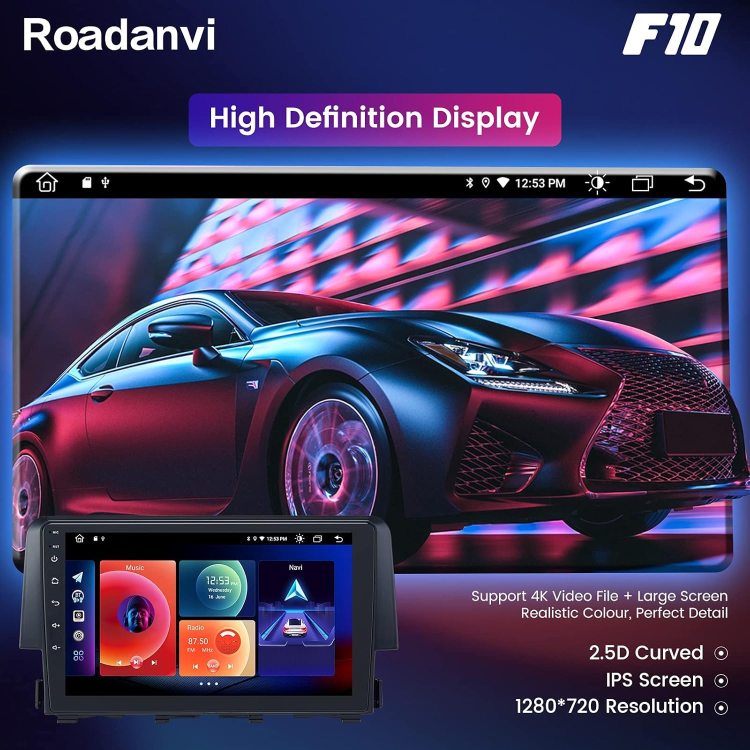 Car Stereo Video Multimedia Player with Touch Screen O2436