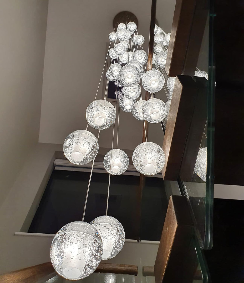 14-Lights Crystal Chandelier Flush Mount Z1268
