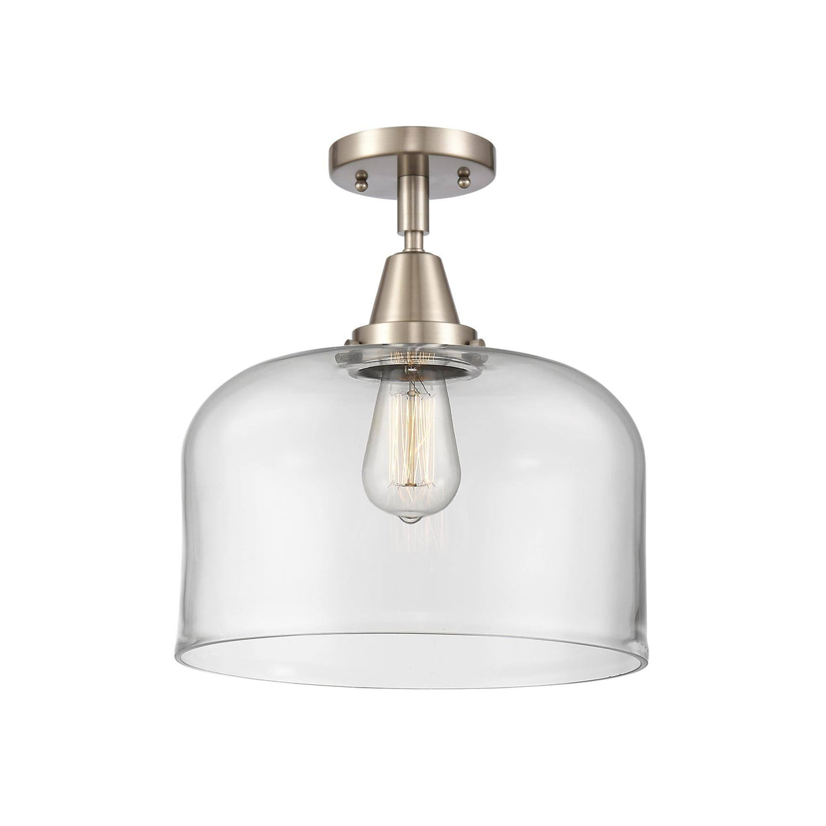 Bell 1 Light Flush Mount K7947