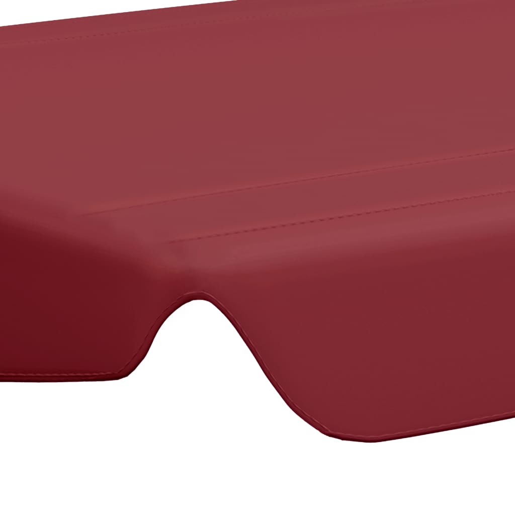 Replacement Canopy for Garden Swing Wine Red 74"x43.3" V493583