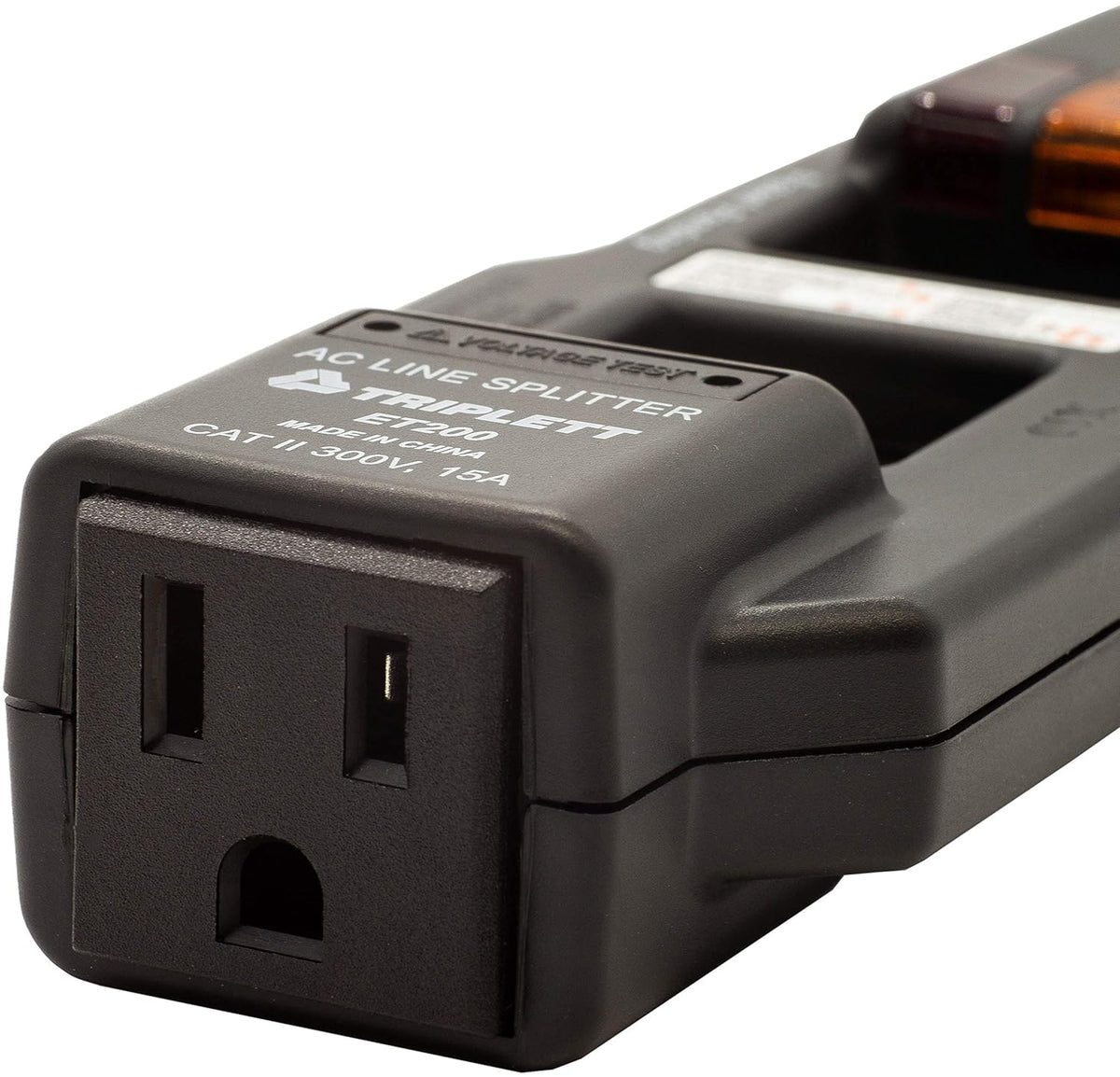 AC Line Splitter and GFCI Outlet Tester with 5 Visual Indicators P113981