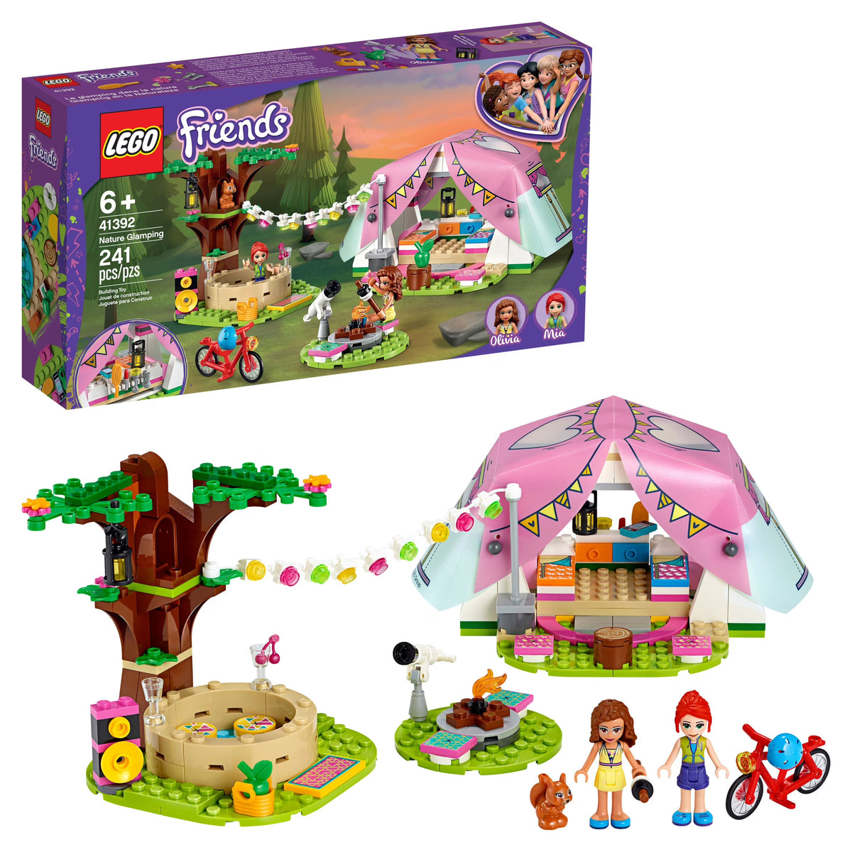 LEGO Friends Camping Building Kit (241 Pieces) B626204