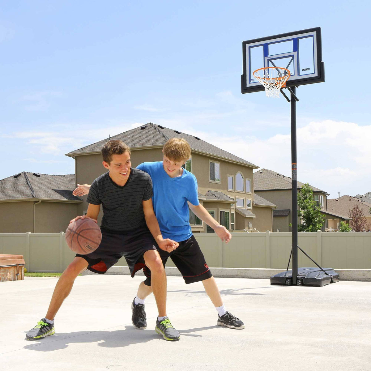 48-Inch Polycarbonate Portable Basketball Hoop O340837