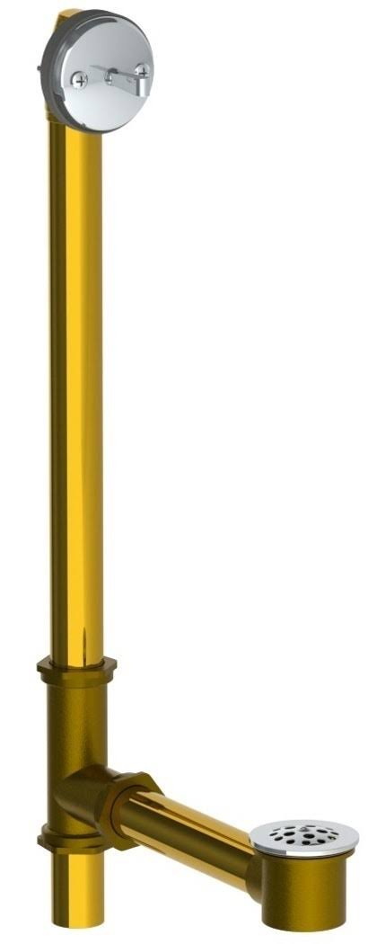 Trip Lever Waste & Overflow - Polished 24K Gold N960