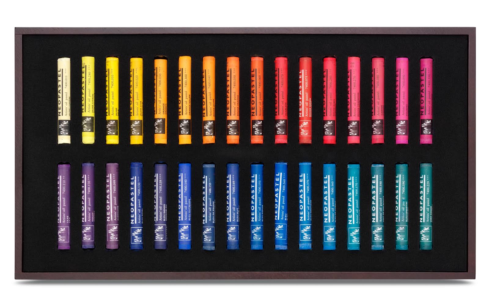96 Colors Wooden Box Neopastel S83988