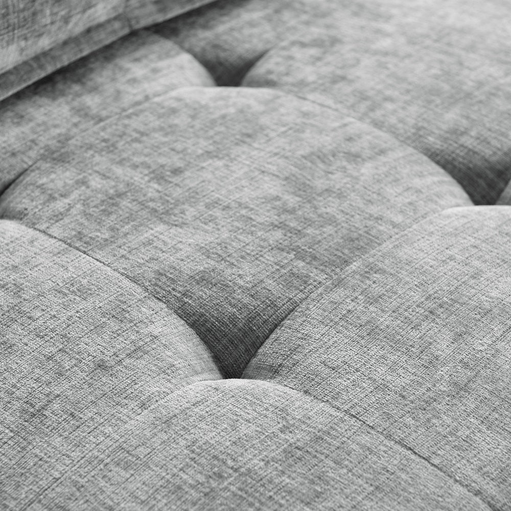 Chenille Grey Modular Sectional Sofa C56390