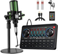 Podcast Equipment Bundle with 3.5mm Microphone Mixer K340
