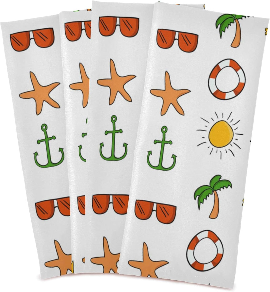 Kitchen Dish & Tea Towel, 28x18in-6 PCS V353266