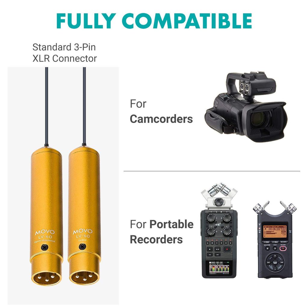 XLR Lavalier Microphone Set K39298